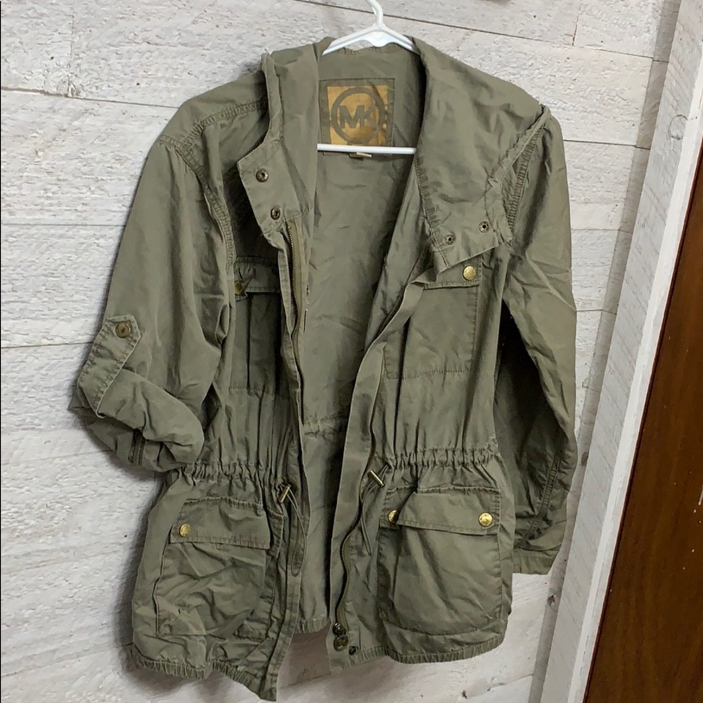Michael Kors 100% cotton lightweight jacket